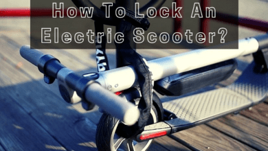 How to lock an electric scooter