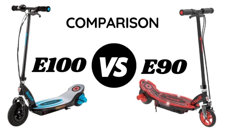 Razor e90 vs e100