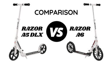 Razor A5 DLX vs A6