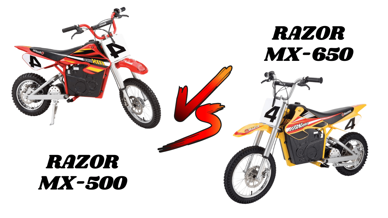 Razor MX500 vs MX650